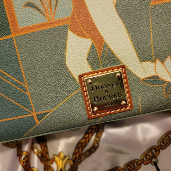 Dooney & Bourke Princess Tiana Art Deco Tote Bag - Picture 8 of 12